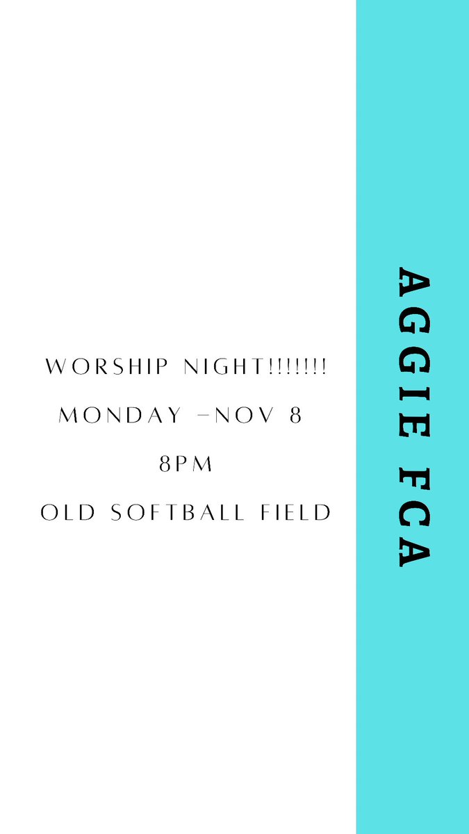 Texas A&M FCA tweet media