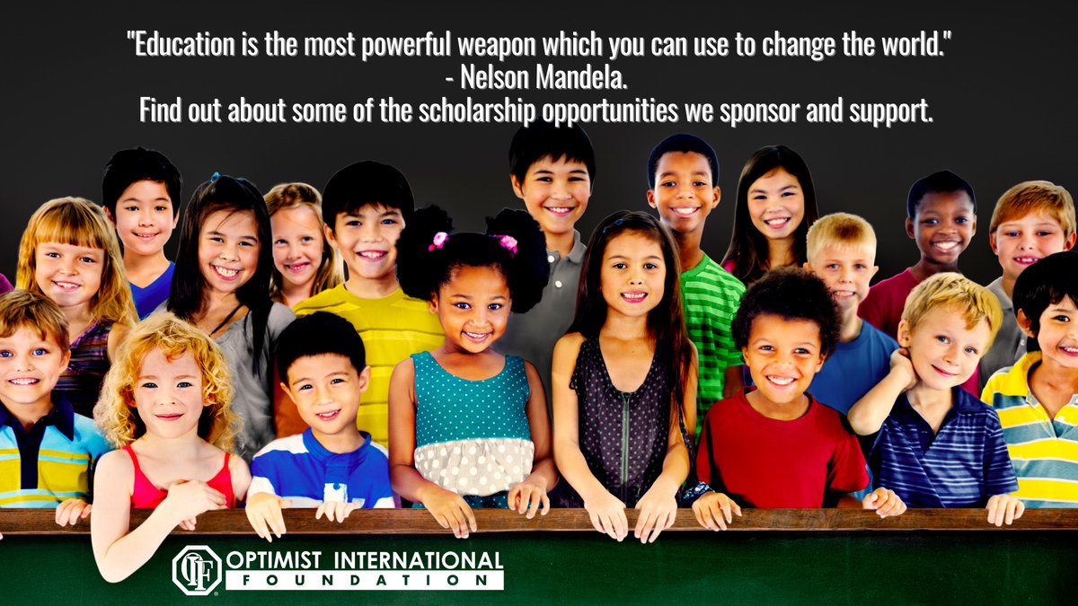FoundationOi's tweet photo. “Education is the most powerful weapon which you can use to change the world.” - Nelson Mandela. 
Find out about some of the scholarship opportunities we sponsor and support.  Visit https://t.co/lM20Qx2fZ1 for more information.

#oratoricalscholarship #scholarshipopportunities https://t.co/OsFCXPXyJT