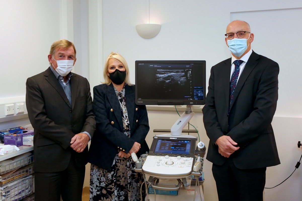 NHS University Hospitals of Liverpool Group (@nhsuhlg) on Twitter photo A HUGE ✨ thank you ✨ to <a href="/MDALGLISHAPPEAL/">The Marina Dalglish Appeal</a> for their £75,000 donation to @LivHeadandNeck which funded an additional ultrasound machine ❤️
Patients with head and neck cancer are being diagnosed more quickly as a result ✅
▶️ Read more here bit.ly/3mQkvAR A HUGE ✨ thank you ✨ to <a href="/MDALGLISHAPPEAL/">The Marina Dalglish Appeal</a> for their £75,000 donation to @LivHeadandNeck which funded an additional ultrasound machine ❤️
Patients with head and neck cancer are being diagnosed more quickly as a result ✅
▶️ Read more here bit.ly/3mQkvAR
