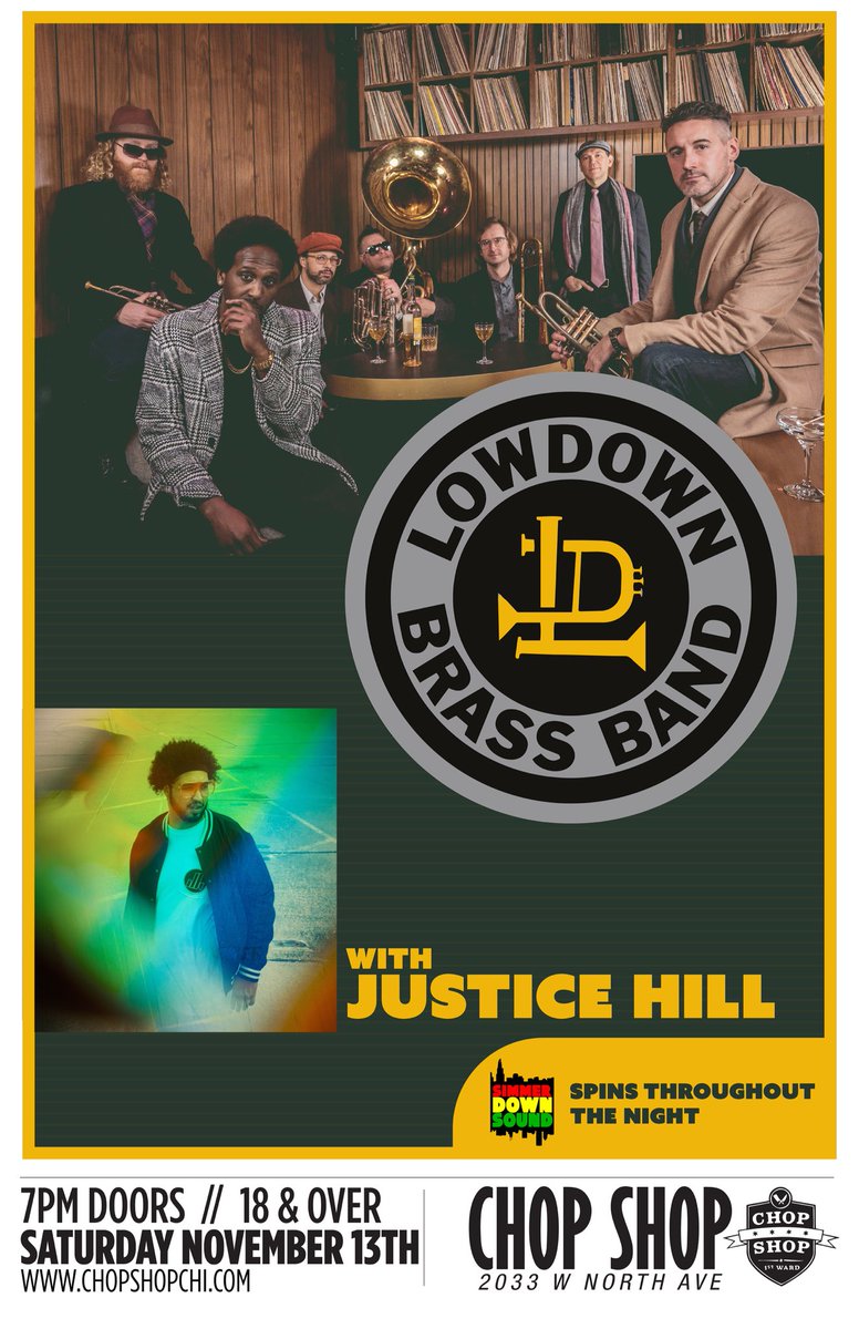 Get your tix for the <a href="/ChopShopChi/">Chop Shop</a> this sat 11/13!! W/ <a href="/justicehill_/">Justice Hill</a>  &amp; <a href="/SimmerDownSound/">SimmerDownSound</a> 
Tix link below:
link.dice.fm/LIqud9Fe1kb