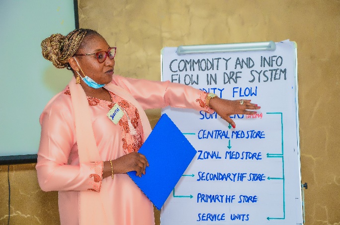 GHSupplyChain's tweet photo. We provided training to strengthen the capacity of 17 health workers in #Nigeria’s northwest State of Sokoto as the State plans to launch its locally-driven Drug Revolving Fund (DRF) system. The DRF will help improve health security and minimize stockouts. @USAIDNigeria https://t.co/XwMnq5ZoM9