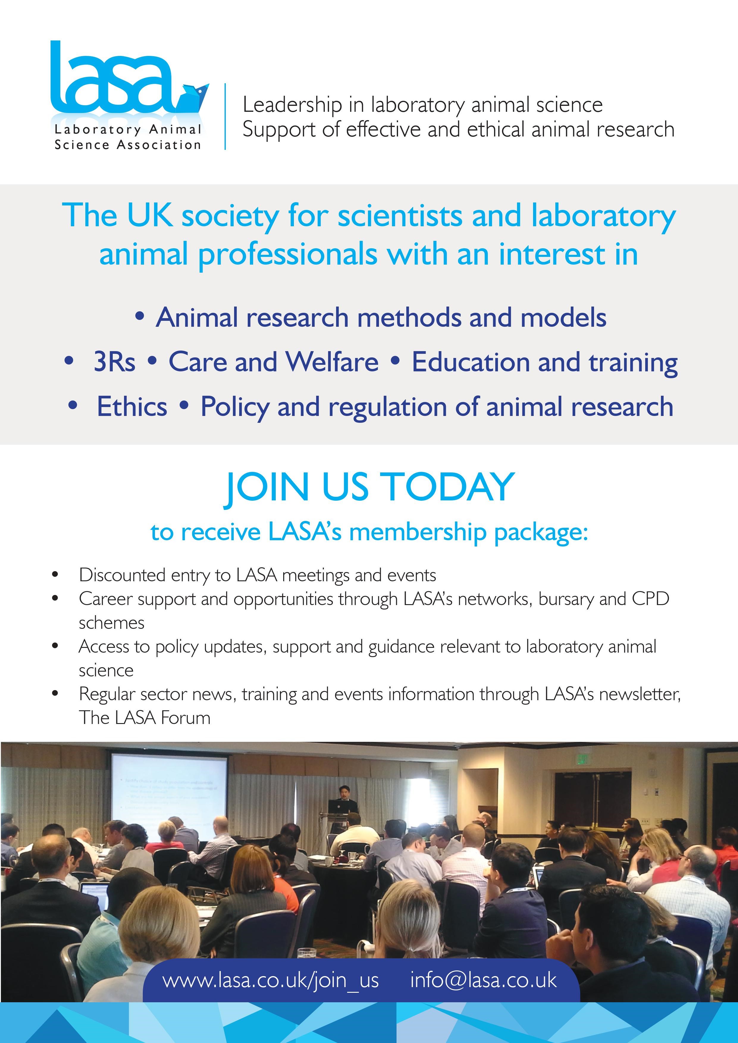 Laboratory Animal Science Association (LASA) (@LASA_UK) / Twitter