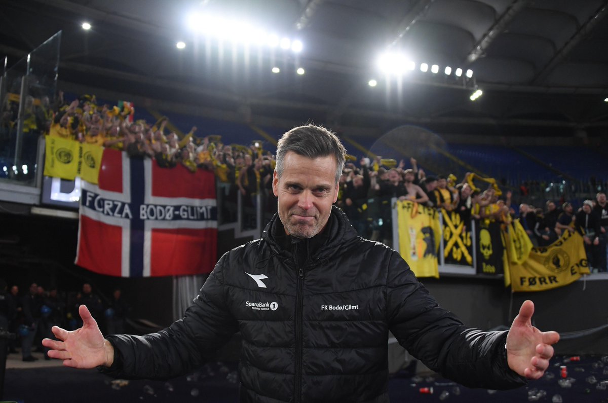 FootyAccums's tweet photo. 🇳🇴Kjetil Knutsen is the current favourite to get the Norwich job. 

His record in the Eliteserien with Bødo/Glimt last season was incredible: 

🏆Champions
3️⃣0️⃣Games
2️⃣6️⃣Wins
1️⃣0️⃣3️⃣Goals Scored https://t.co/pw1Z0GUcG4