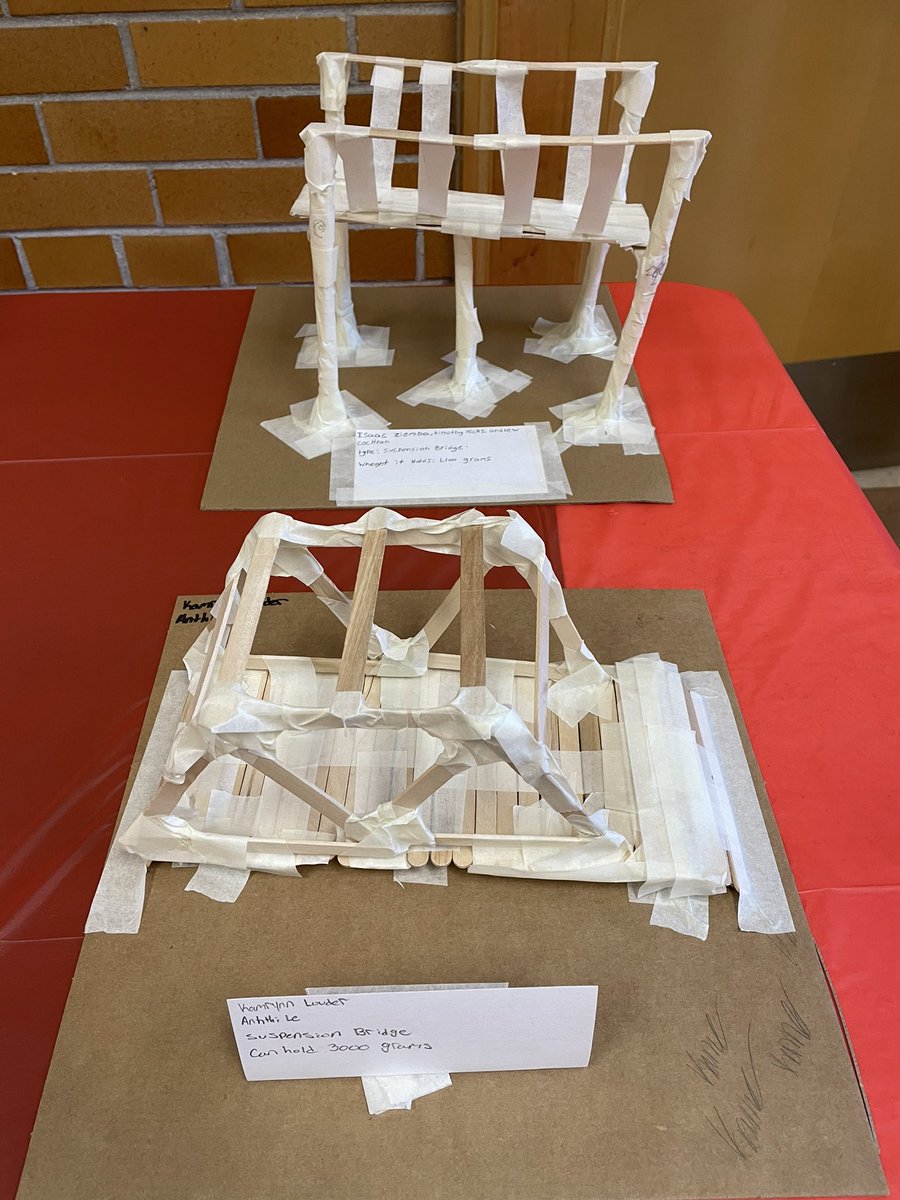 BTWashingtonMS's tweet photo. Monday November 8th is National STEM day !
 
The STEM students at Booker T. Washington created blueprints for bridges using the Engineering design process. Here is a sample. Check out more on Facebook. #VMASC_STEM #NNPSSTEM https://t.co/nvNn2m6Y4H