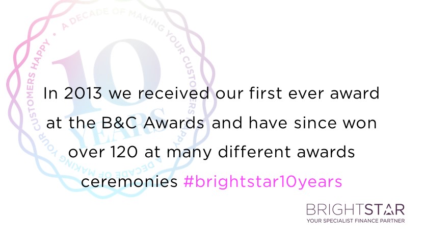 We have won over 120 industry awards; an achievement we are forever proud and thankful for.  🏆  💜

#brightstar10years