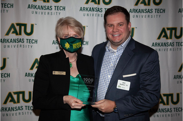 SmithHurst's tweet photo. Congratulations to Will Mullen for being recognized as a 19 of the last 9 honoree for 2021!  @ArkansasTech https://t.co/j9uyX5VEKC
