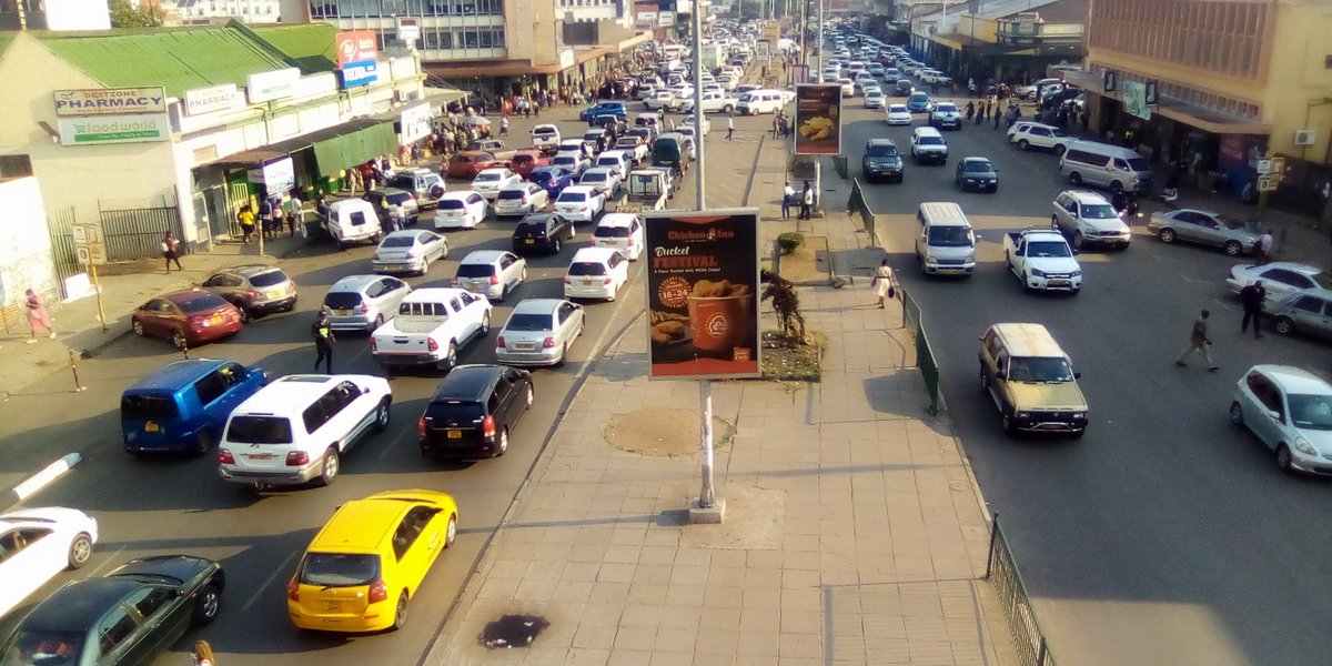 Thelma Mbudzana (@mbudzanathelma) on Twitter photo Huge traffic volumes are slowly becoming a problem in Harare with faulty traffic lights being fingered as a cause. <a href="/SautiLazarus/">Sauti Lazarus</a> <a href="/mswathikangwane/">Perfect Mswathi Hlongwane</a> @CcosaZ @ Huge traffic volumes are slowly becoming a problem in Harare with faulty traffic lights being fingered as a cause. <a href="/SautiLazarus/">Sauti Lazarus</a> <a href="/mswathikangwane/">Perfect Mswathi Hlongwane</a> @CcosaZ @