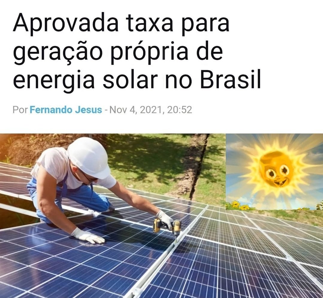 ZerandoAVida3's tweet photo. Brasil consegue taxar até o Sol 🇧🇷 https://t.co/PzE8e6ajyU