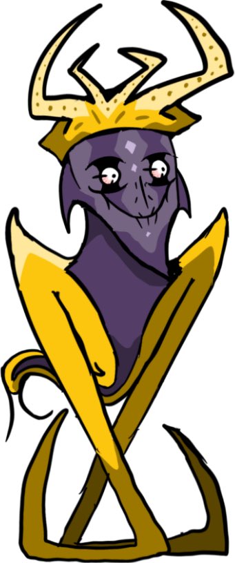 The jinx of the day is Starecrown from Friday Night Funkin! (he/him) Starecrown fits 6/7 of the jinx criteria!