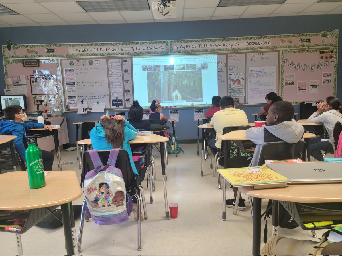thabmg60art's tweet photo. @MissJeffrey84 class learning about Fosa's and Madagascar during #zoocon from #napleszoo @NaplesZoo @ParksideProud @collierschools https://t.co/I32jslXGf7