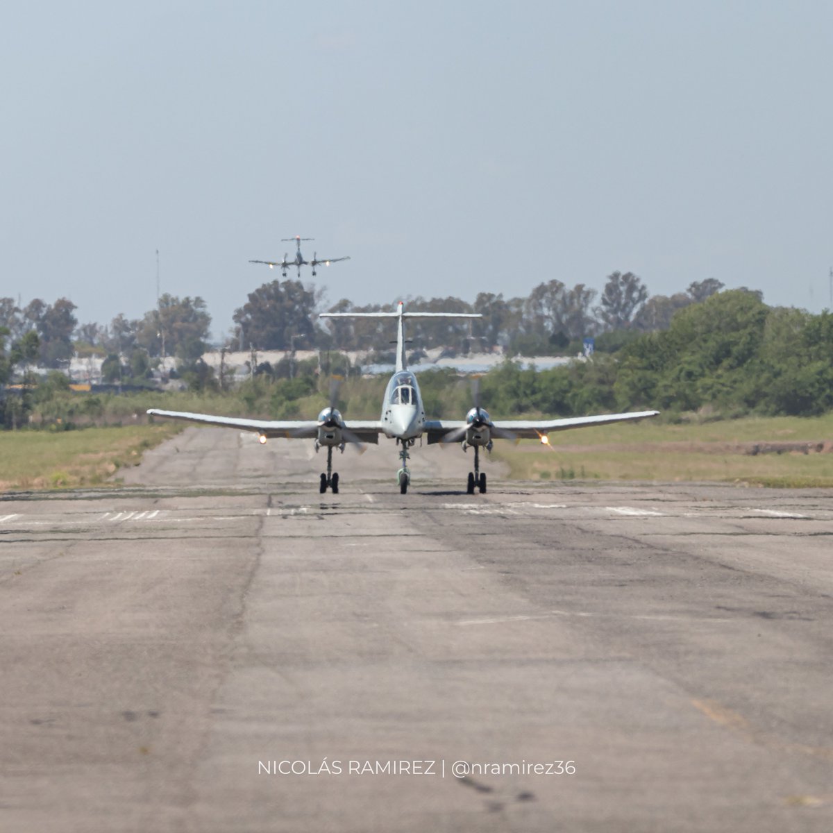 nramirez36's tweet image. Llegaron hace minutos 2 IA-58 Pucará a FADEA para el proyecto Fénix