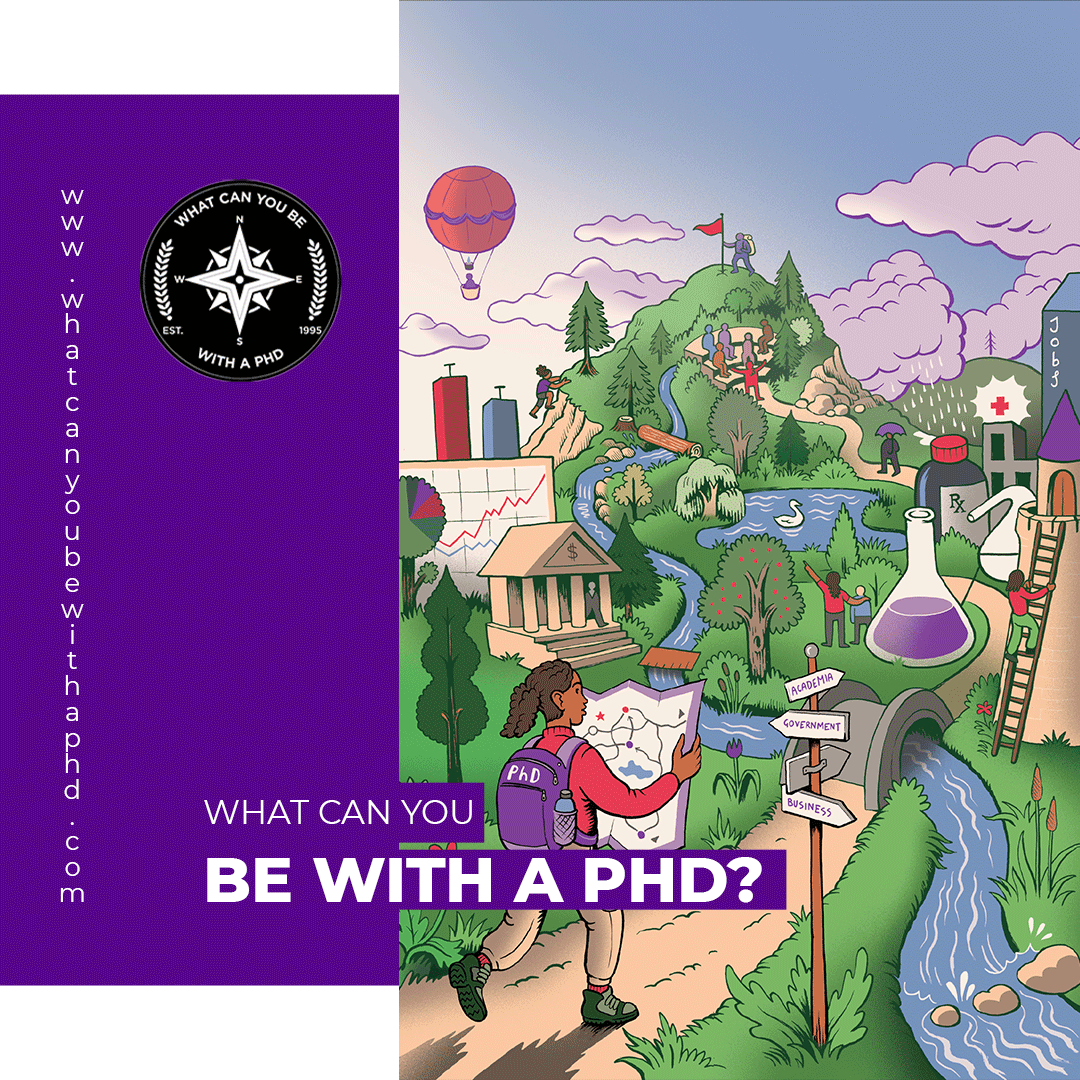 WCUBPHD's tweet photo. What Can You Be with a PhD is all about providing career options, exploration and development opportunities for academics who are wondering what’s next. 

Visit us for more https://t.co/5EFwIAhhOo 

#wcub2021 #wcubphd #phdchat #careerdevelopment https://t.co/ajokEEJjRD