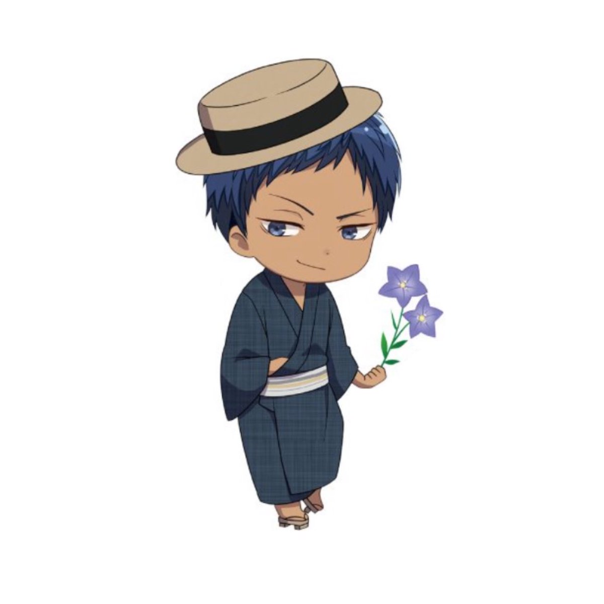 our little boys holding little flowers