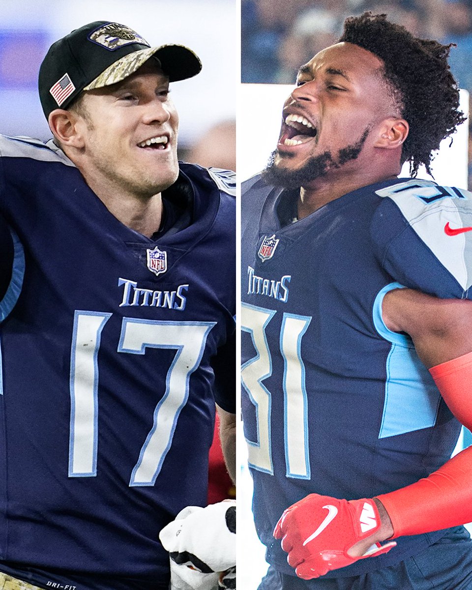 espn's tweet image. The Titans are FLYING right now 📈

✅ First in the AFC
✅ 6-0 vs. 2020 playoff teams
✅ 5 straight wins (last 4 as underdogs)