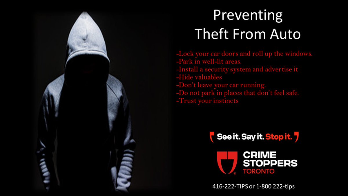 Crime Prevention week 2021 
#toronto #crimepreventionweek #autotheft