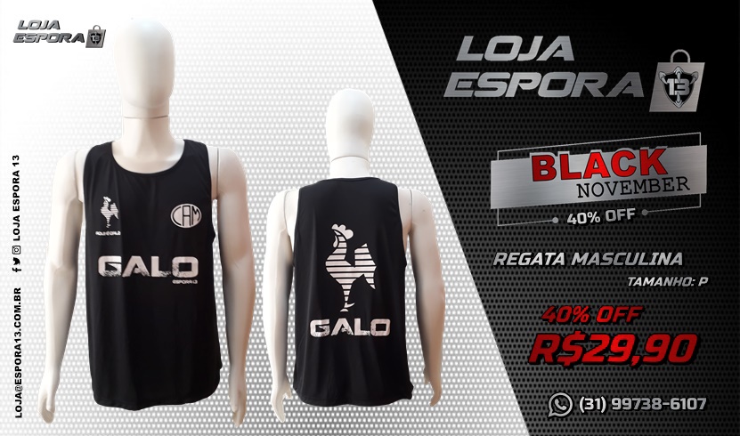 LojaEspora13's tweet photo. Black November na @LojaEspora13

- Regata Masculina
- Tamanhos: P

PEÇA ÚNICA!
Não perca essa SUPER PROMOÇÃO!

PEDIDOS de Seg a Sex de 13h às 18h
Whatsapp: 📞 (31) 99738-6107
Siga nossas Redes Sociais @LojaEspora13 https://t.co/dBmbjstInl
