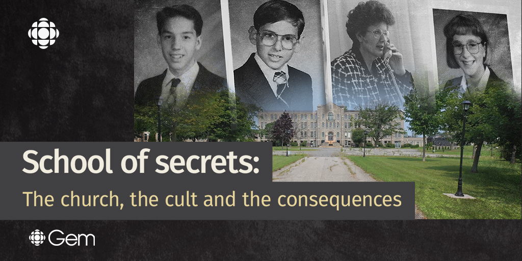 We investigate ties between a religious organization in the U.S. that some have referred to as a cult and the now-closed Grenville Christian College in Ontario, where nearly 1,400 former students say they were subjected to abuse.

Watch Thursday at 9 p.m. on CBC-TV and CBC Gem.