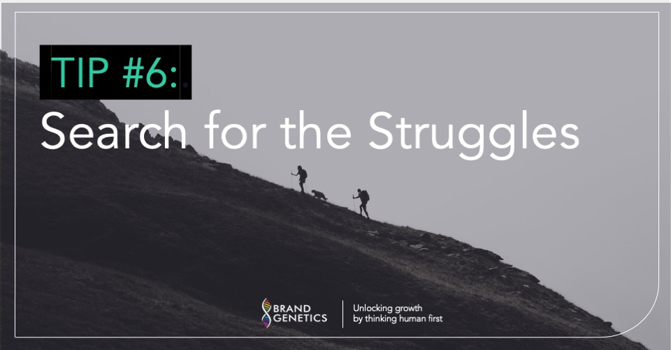 Explore the roadblocks, obstacles or complications that get in their way when getting things done. Solve their struggles, and you’ll solve your innovation challenge.

It's time to upgrade your approach to JTBD innovation: brandgenetics.com/human-thinking…

 #jobtobedone #consumerinsight