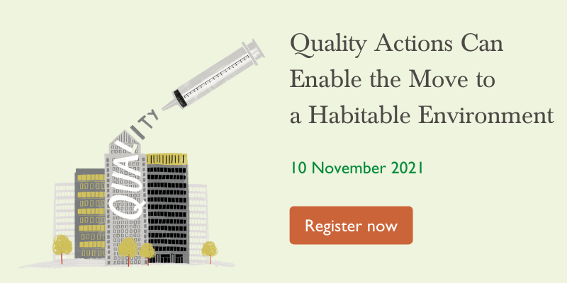 Theres still time to register for a #WQW21 programme webinar. Quality Actions Can Enable the Move to a Habitable Environment presented by our honorary Fellow Dr Gregory H Watson on 10 November 2021 11:00 GMT. Sign up now: buff.ly/3bOCW2D