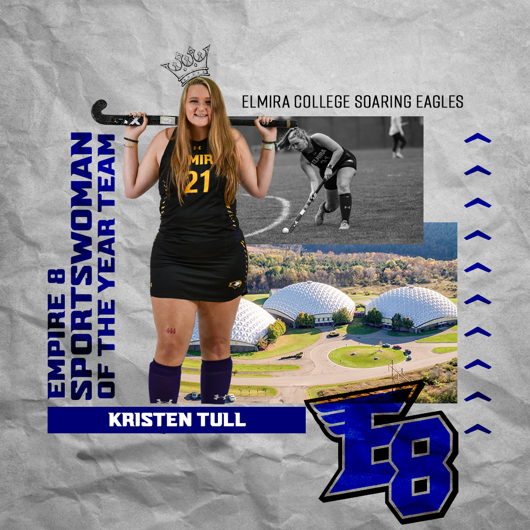 Elmira College Athletics (@ecsoaringeagles) on Twitter photo And if one award wasn't enough..... Tull also earns herself a spot on the E8 Sportswoman of the Year squad! <a href="/ElmiraFHKY/">Elmira College Field Hockey</a> And if one award wasn't enough..... Tull also earns herself a spot on the E8 Sportswoman of the Year squad! <a href="/ElmiraFHKY/">Elmira College Field Hockey</a>