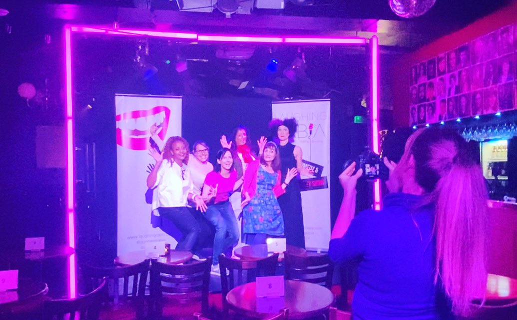 laughinglabia's tweet photo. Sold out show for our recording for @nextupcomedy with a fantastic lineup of female comedians 💜🎉💜 https://t.co/WM6NMdHElt
