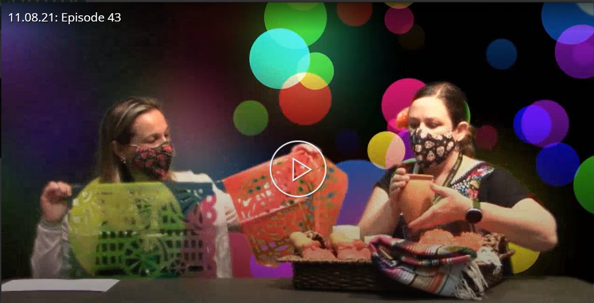 Teaching and learning about Dia de los Muertos, Day of the Dead, from <a href="/CelesteSamanie5/">Celeste Samaniego</a> after her personal celebration and own Ofrenda at home. <a href="/GuilfordEle/">Guilford Elementary School</a> #makingconnections @EquityinLCPS