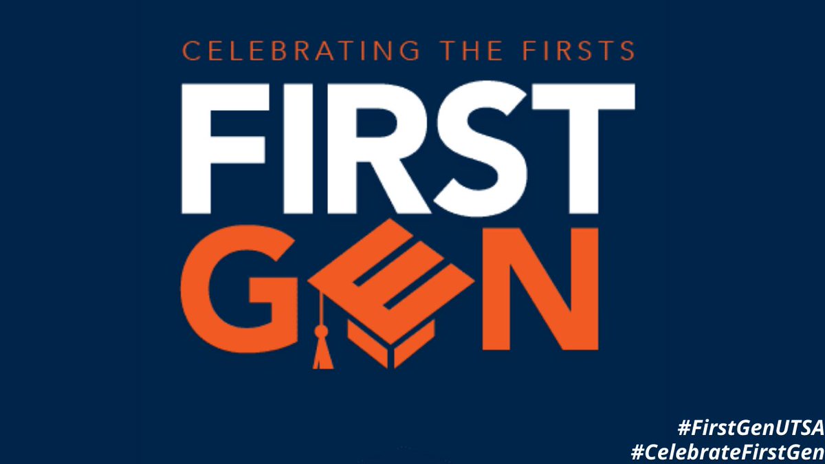 UTSAadvising's tweet image. Happy First-Gen Day to all our First Gen students! #CelebrateFirstGen #FirstGenUTSA #AdvisetheBeak