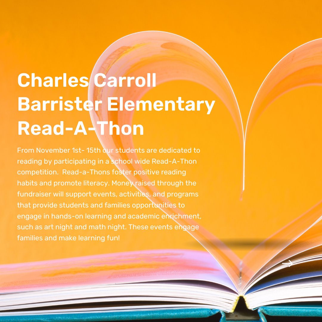 CCBOfficial1's tweet photo. Our Barrister Bears are engaged in reading! Support our students by donating to our Read-A-Thon here: https://t.co/NteZgSIeHT (Please make sure to select Community School-Charles Carroll Barrister as the purpose.) Every donation matters! @PrincipalWunder @BaltCitySchools https://t.co/a5EULUTcwX
