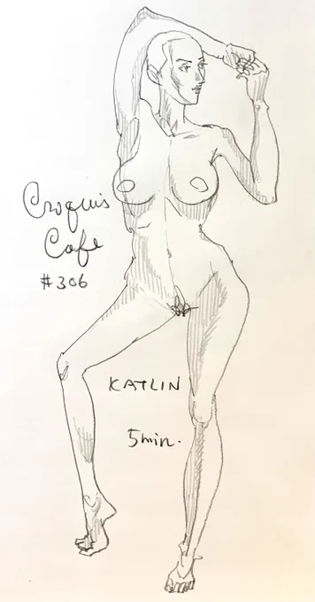 #croquiscafe
306 Katlin
新しい長雲を開けるの楽しみです。 