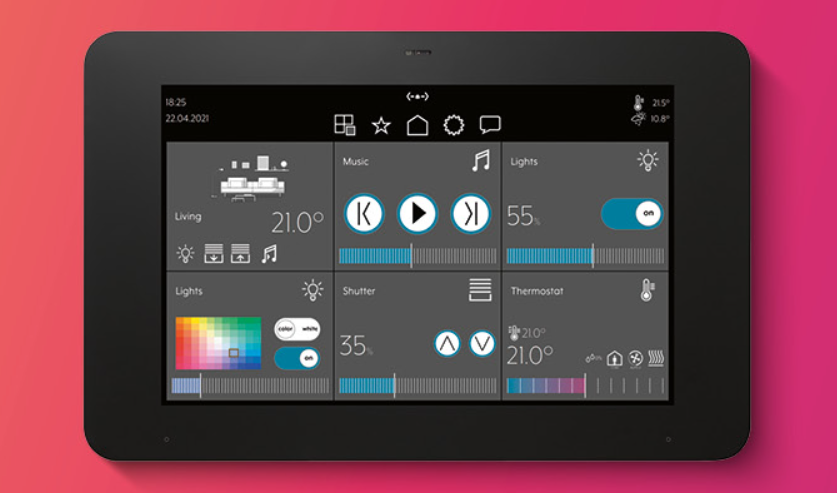 JUNGLONDON's tweet photo. The JUNG KNX Smart Panel 8 is the solution for visualising your KNX system โ without an additional server. The JUNG Smart Panel 8 provides comprehensive possibilities for intuitively controlling your KNX system
https://t.co/0Q7u327is1
#knx #jung #smarthome #automatedbuildings https://t.co/PFdP9HUfv5