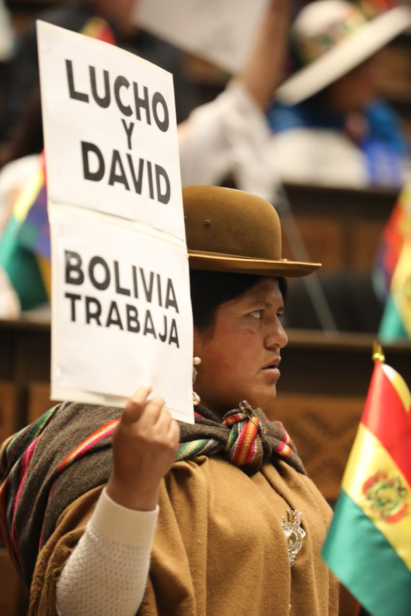 LuchoXBolivia's tweet photo. (Hilo) Con relación al deporte, el gobierno de facto eliminó el Ministerio de Deportes, considerándolo que era un gasto absurdo, área que se tuvo que reconstruir en nuestro Gobierno. https://t.co/NfHqutNCl4