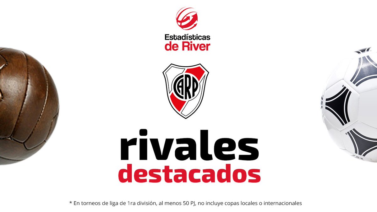 Estadísticas de River tweet media