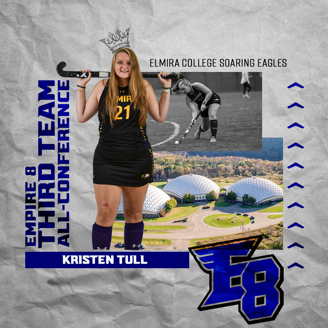 Elmira College Athletics (@ecsoaringeagles) on Twitter photo Have yourself a year, Kristen Tull!
Tull earns Third Team All-Conference for <a href="/ElmiraFHKY/">Elmira College Field Hockey</a> after five defensive saves this season, making her T-3rd in program history for a single season!
π°: bit.ly/3kfVvkO
#FightOn4EC #HailElmira #ElmiraProud Have yourself a year, Kristen Tull!
Tull earns Third Team All-Conference for <a href="/ElmiraFHKY/">Elmira College Field Hockey</a> after five defensive saves this season, making her T-3rd in program history for a single season!
π°: bit.ly/3kfVvkO
#FightOn4EC #HailElmira #ElmiraProud