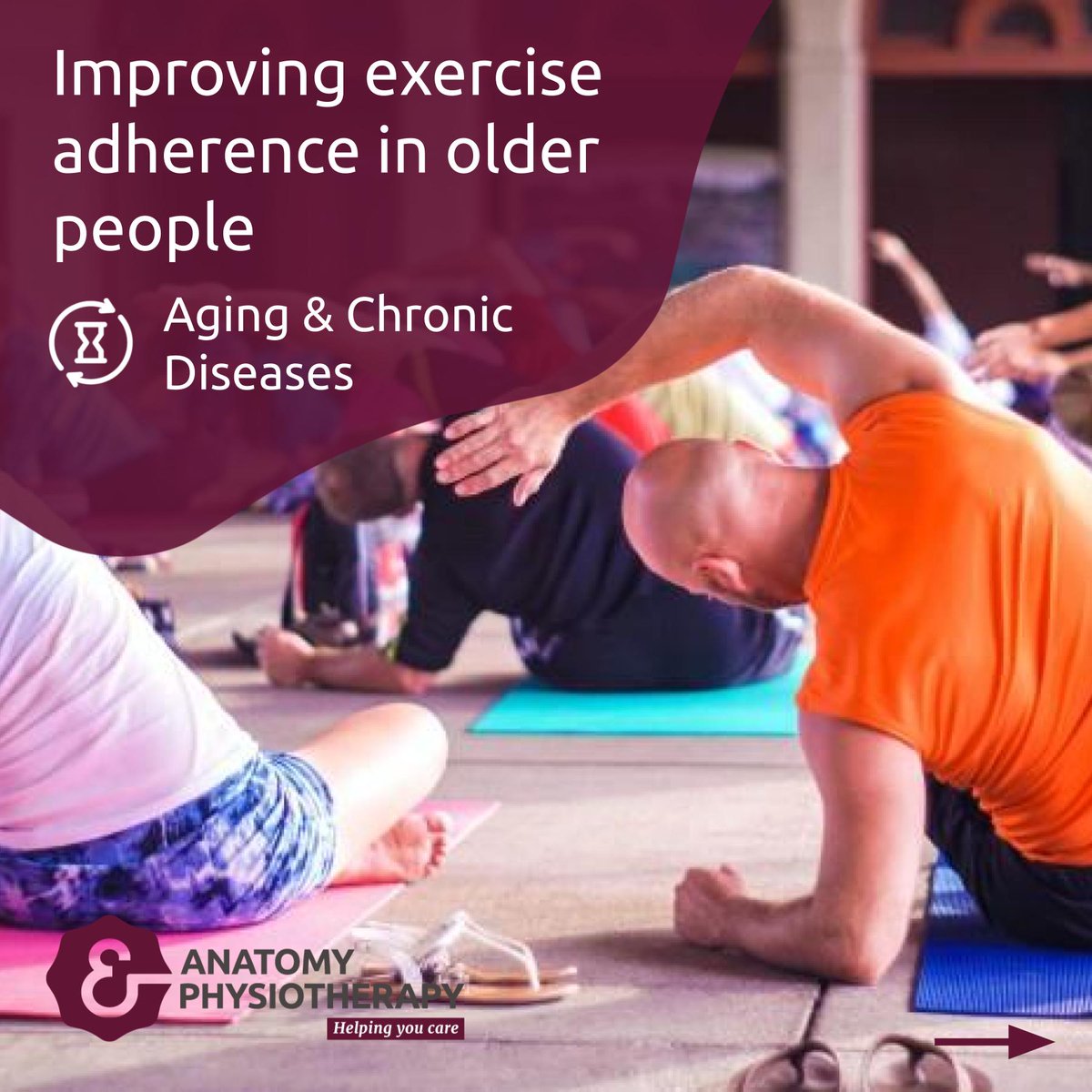 evbasedphysio's tweet photo. Improving exercise adherence in older people What do physiotherapists think of their support to improve exercise adherence?

- Prog Rehabil Med 2021: https://t.co/0jM3m0IGgV
(Aging &amp; Chronic Diseases)
#Qualitativeresearch #Adherence #Olderpeople #Exercise #Physicalactivity https://t.co/t68uvWLysd