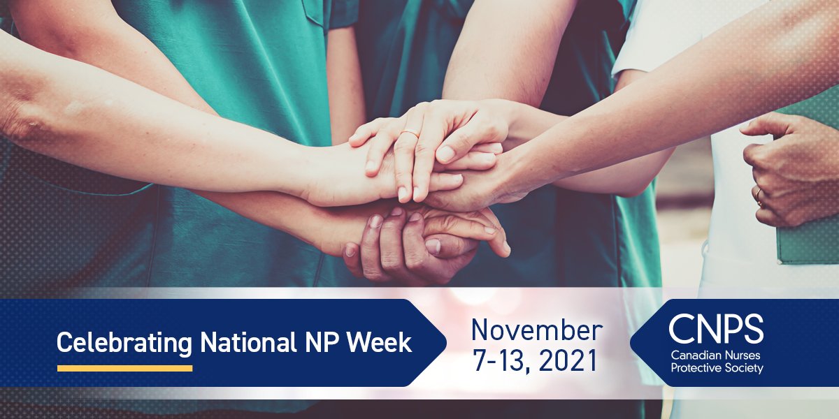 The CNPS is proud to provide legal support for NPs across Canada. We are pleased to work with you in your role to advance safe patient care. This week, we’ll be posting articles and resources of interest for NPs. Stay tuned and happy #NPWeek!