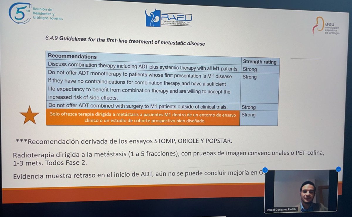 RAEU - Spanish Urology Residents Working Group tweet media