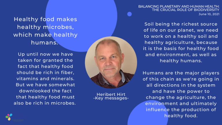 YogurtNutrition's tweet photo. Last June, Heribert Hirt gave a talk during our symposium 'Balancing Planetary &amp; Human Health: the Crucial Role of Biodiversity'.

👉In this thread, read the key messages of his presentation on the 'Soil microbiome diversity: The link between soil microbiome, plant food &amp; health' https://t.co/2lvGYJAjuu
