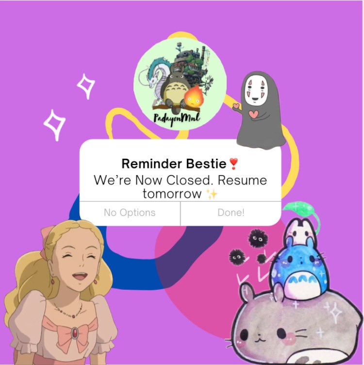 Good night 💤🌙 Besties❣️ We’re closing our shop tonight, but donut 🍩 worry, we’ll resume once again tomorrow 😘 Goodnight darlings and sweetest dreams 😴 

<a href="/PadayonMnl/">Padayon | OPEN FOR COMMISSION | NETFLIX & MORE</a>