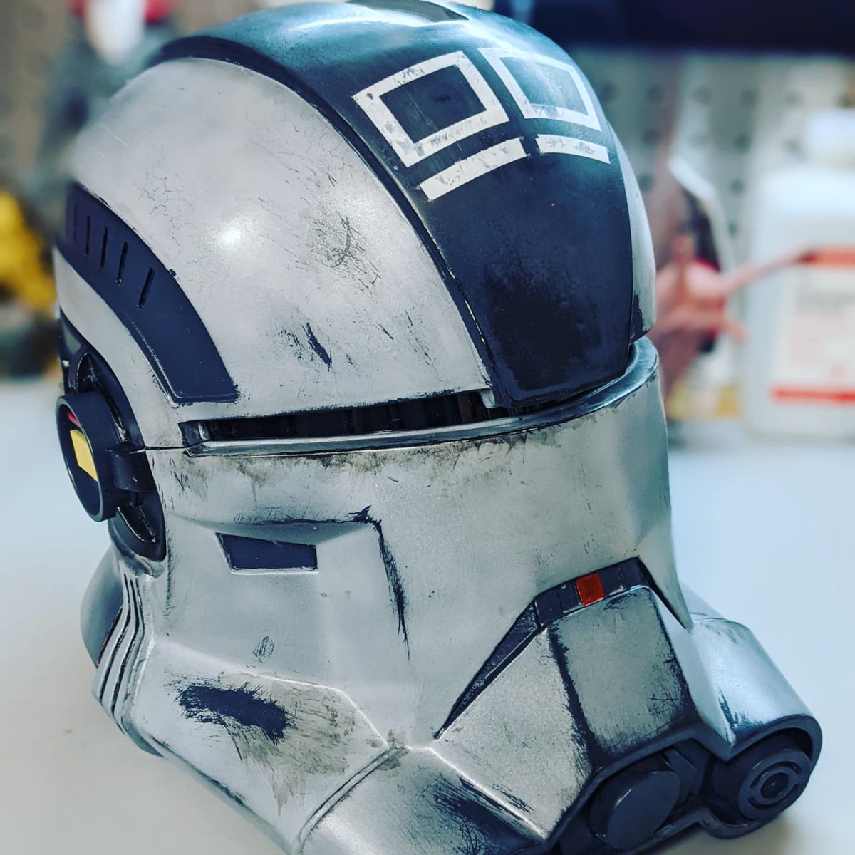 MantaCreations's tweet photo. Echo has seen quite a few battles in his time. This project is complete. On to the next one. #StarWars #3Dprinting #badbatch https://t.co/krfDaxmgxb