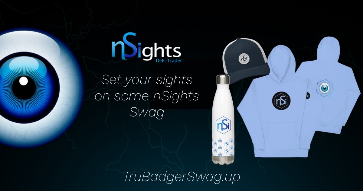 nsightstrader's tweet photo. 👏🏻🚀👁️‍🗨️$NSI Amazing Collection 2021 👁️‍🗨️🚀👏🏻

After this Successful Week, we think it will be an honour for everyone to Wear $NSI! 💯🚀❤️

https://t.co/5cjIMWzHyT 

#nSights #nSightsArmy #CryptoNews #cryptotrading #cryptonewsdaily https://t.co/3KpRu8pLVV