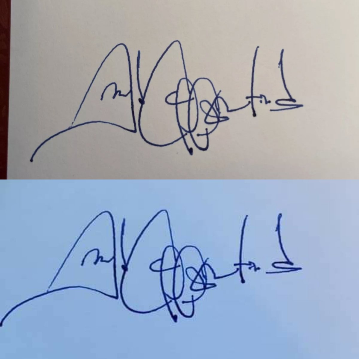 Alek_Douglas_64's tweet photo. @TalkShopLive Why are you selling fraudulent items? The @D_Copperfield signed bookplates are CLEARLY autopen signatures, &amp; now you're refusing to offer refunds for the @simonschuster-Copperfield's lies &amp; misrepresentation? A good was offered for sale, said good was NOT delivered. https://t.co/v3BFSkv1xj