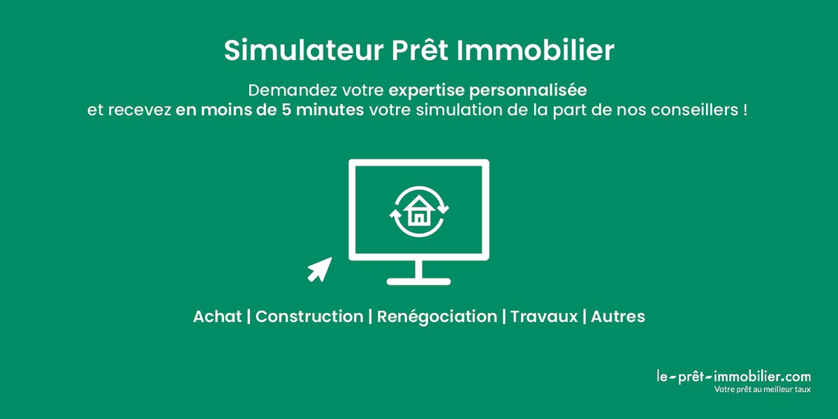 LePretImmo's tweet photo. [ 📱 #SIMULATION ] - Vous souhaitez souscrire à un #credit #immobilier ? Essayez notre outil spécialement conçu pour vous permettre de faire une simulation précise et rapide de vos besoins. 🏘 👌
Simulation ⏩ https://t.co/MuDaeEqTB8

#pret #immo #achat #bien #maison #appartement https://t.co/hQPHTqv6jl