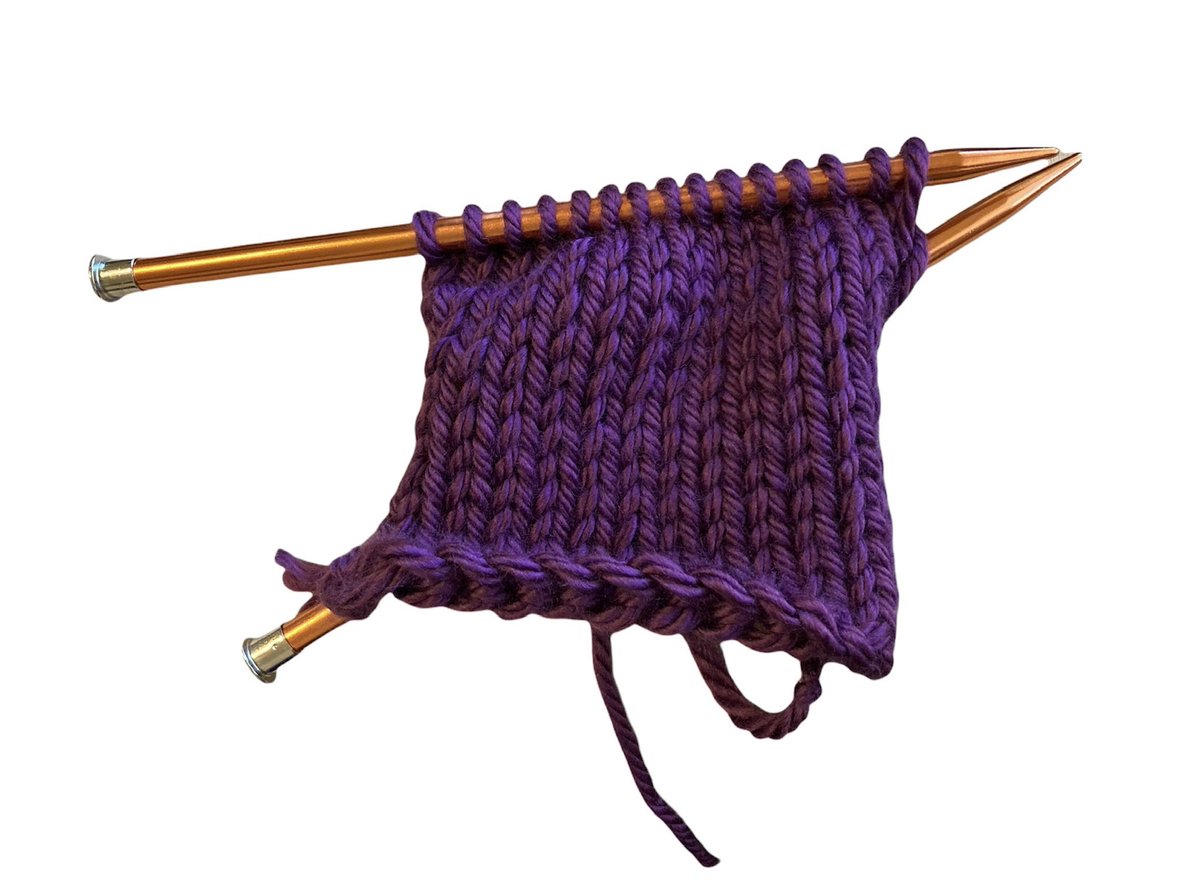 paintflail's tweet photo. lately i’ve needed something relaxing to do in my down time, so i’ve started knitting again. i only know how to do scarves, but i’m excited about this one bc i love the color, &amp; the yarn is so incredibly soft. it’s going to be so cozy once it’s done!

🥰🧣💜
#scarf #knitting https://t.co/02RZRuVQ3y