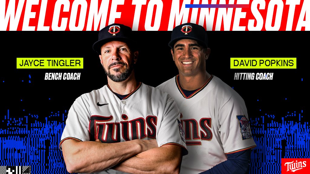 Twins's tweet photo. Welcome to the #MNTwins, Jayce &amp; David! https://t.co/wz6S3YLbbf