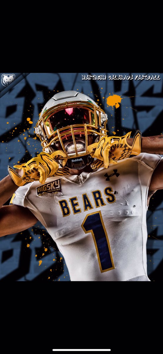 VazBryce's tweet photo. Blessed to say I’ve received my first Division 1 offer too play football and further my academic and athletic career at the University of Northern Colorado!! I’d like to thank @notoriousmax25 @87ed @coachpalazzo @SixZeroAcademy and the rest of the coaching staff! GO BEARS🐻!! https://t.co/pBehuAtk3C