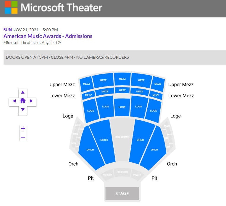 BTSMerchUpdates's tweet photo. BTS 2021 AMAs SUN NOV 21, 2021 5PM
TICKETS for Microsoft Theater https://t.co/5T9eP72ceo
777 Chick Hearn Court
Los Angeles, CA 90015
Ages 13+
Doors Open 3:00 PM
Onsale TUE OCT 26, 2021 12PM
VOTING
TikTok https://t.co/s8BMTqcpc7
Website https://t.co/jJhGtY0zbh https://t.co/ZOzM8iQpey