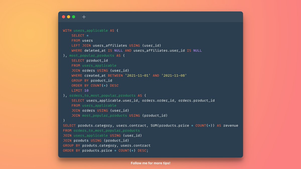 Use Common Table Expressions to refine your data in complex Eloquent queries