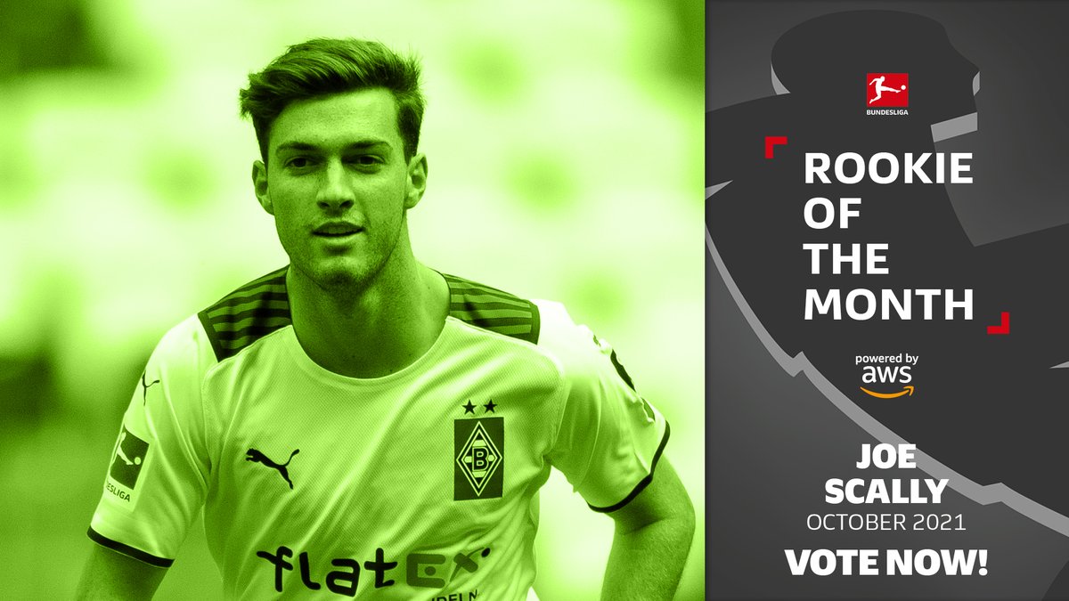 borussia_en's tweet photo. LET'S GO JOE 🇺🇸

The @Bundesliga_EN 𝗥𝗼𝗼𝗸𝗶𝗲 𝗼𝗳 𝘁𝗵𝗲 𝗠𝗼𝗻𝘁𝗵 campaign trail begins here! Our very own @jjscally_10 has been nominated for the first time - and he needs your votes! 🐎💚

🗳️ Vote for Joe ➡️ https://t.co/H8lNdcxleJ

#DieFohlen #BLRookie https://t.co/HBJMkcqCmw