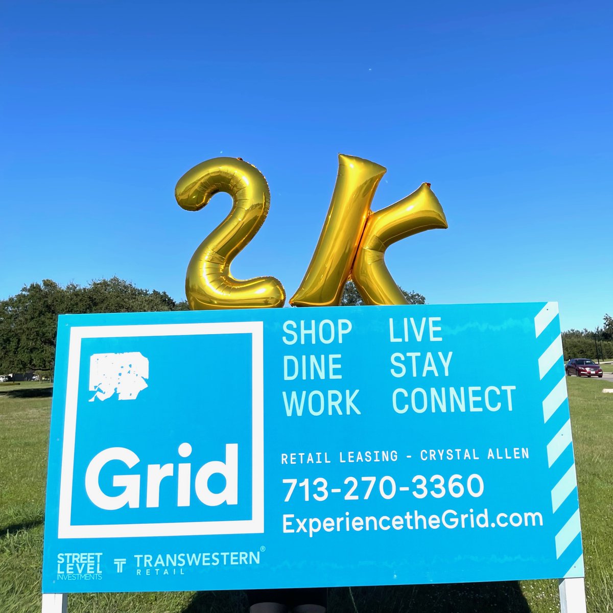 ExperienceGrid's tweet photo. Huge thank you to 2K followers🤗🎈!

#TheGridStafford loves our community, and we're so excited to continue growing! Stay in the loop with new updates by turning on your notifications! https://t.co/WqQDMaJvlQ