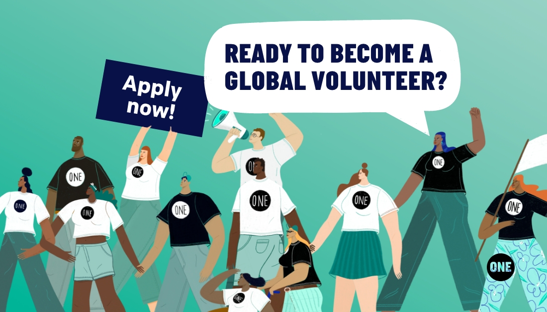 ONECampaign's tweet photo. Do you want to change the world? Find out how you can join a network of change-makers through our global volunteer program, and how you can make a difference. 🌎

Learn more and apply now. 👉 https://t.co/7UASRGFXOs #ONEActivists https://t.co/7onq6SwfAE